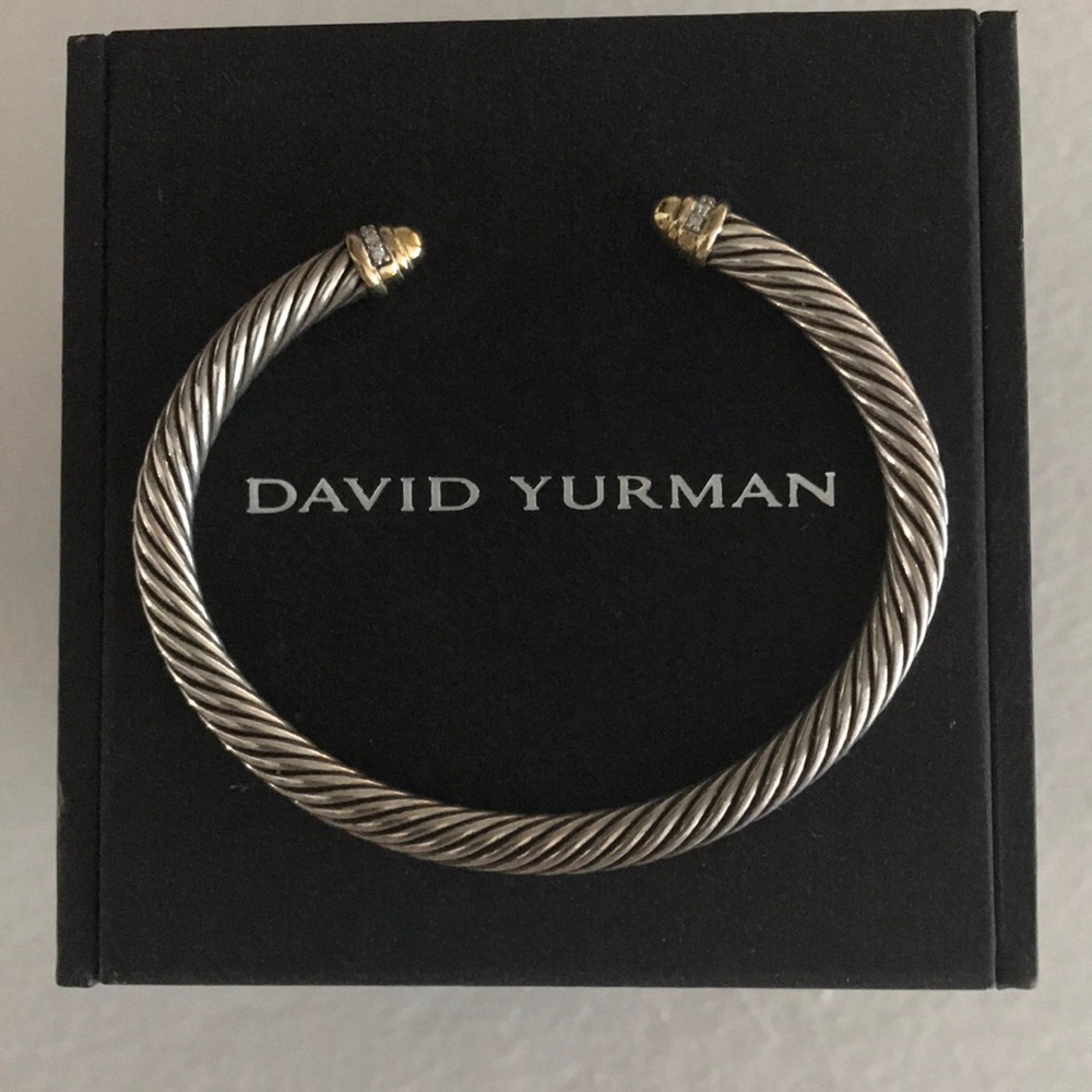 AUTHENTIC! David Yurman Bracelet with Diamonds